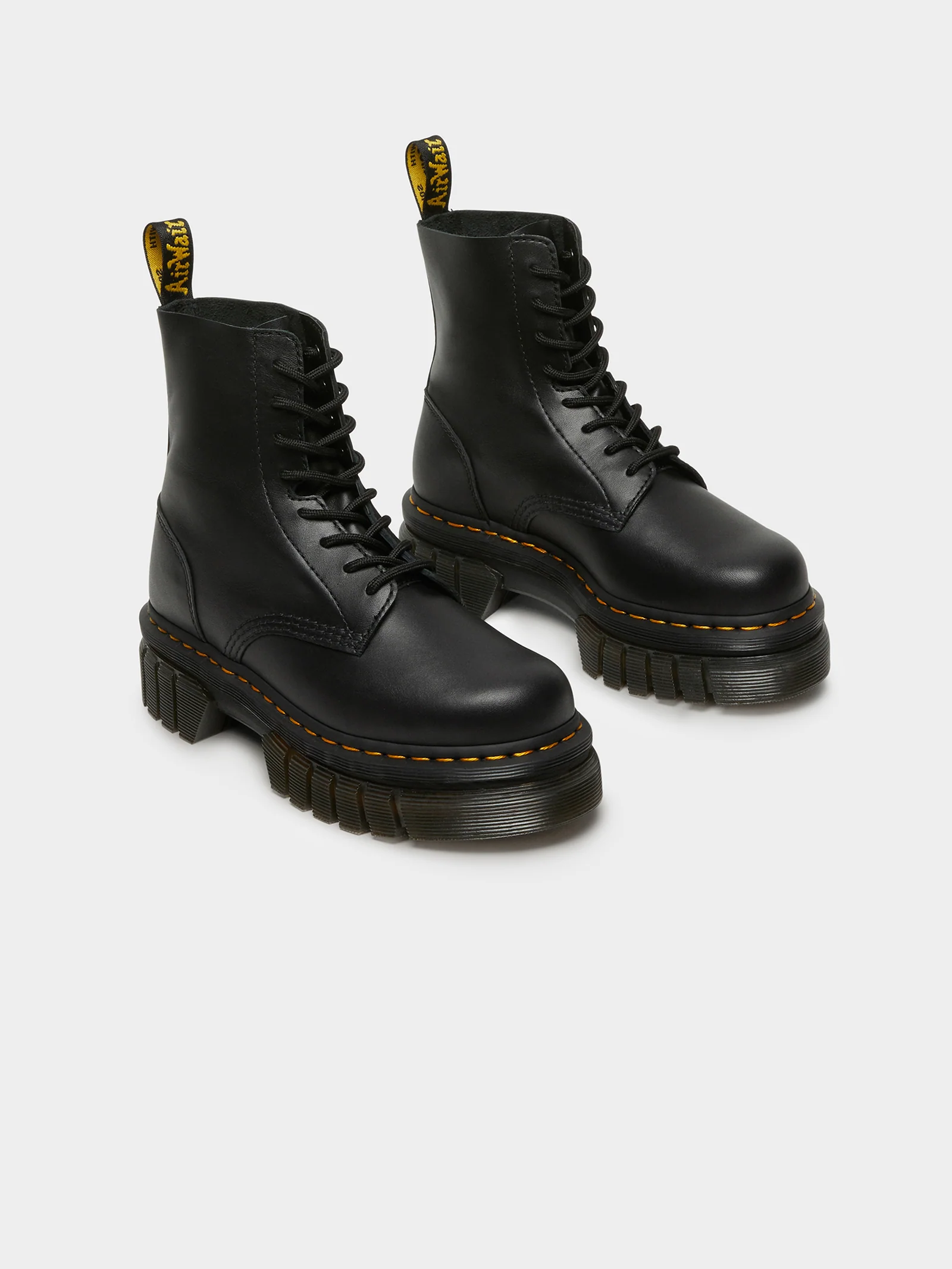 Womens Audrick 8 Eye Platform Boots