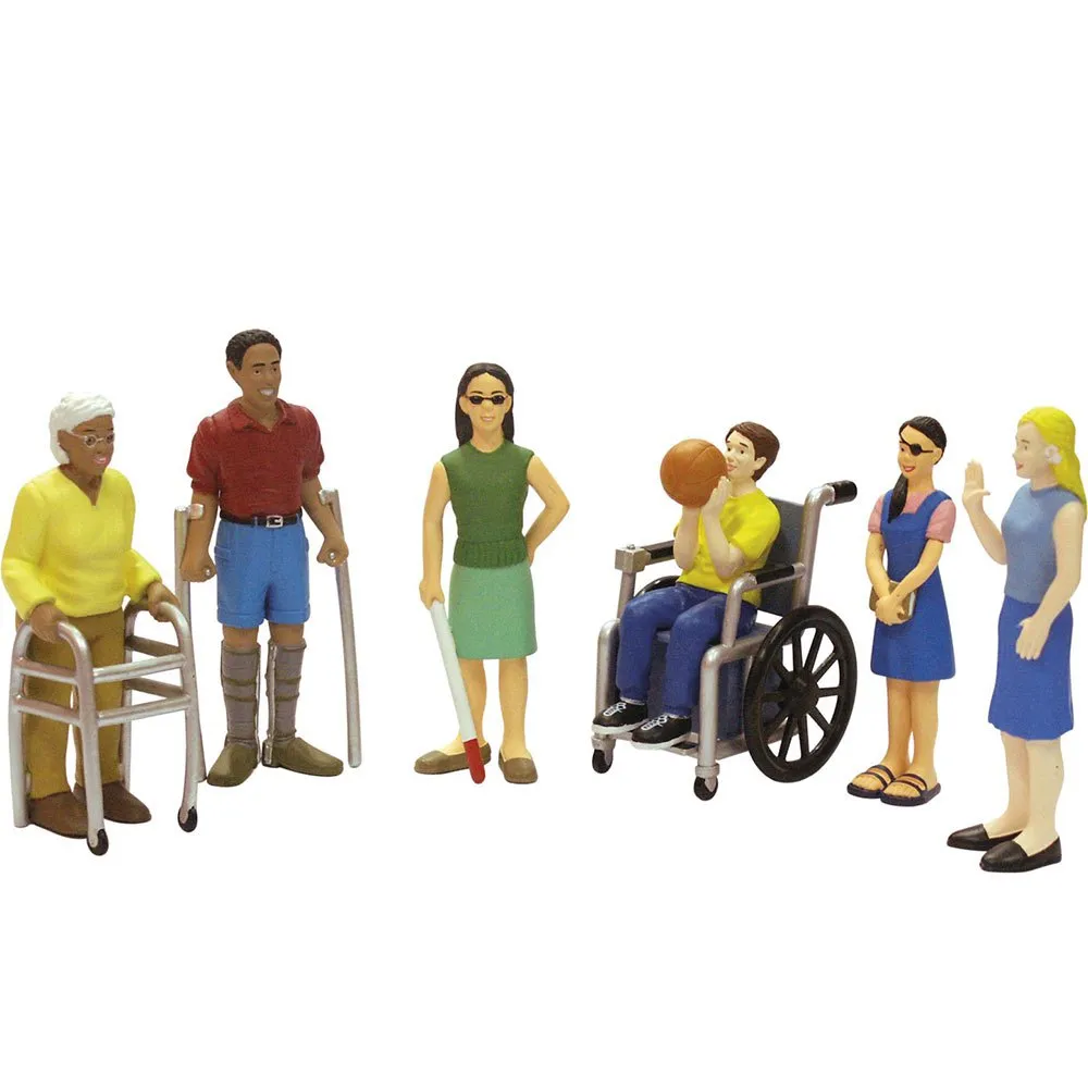 Miniland Figures With Functional Diversity