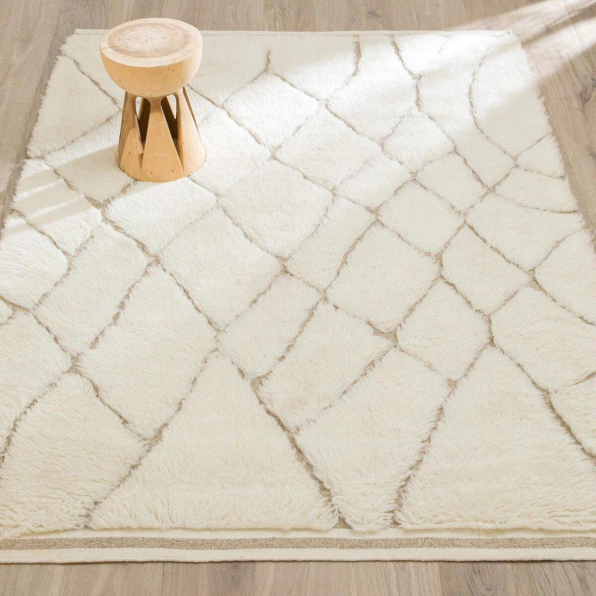 Tapis berbère en laine noué main, Djurdi