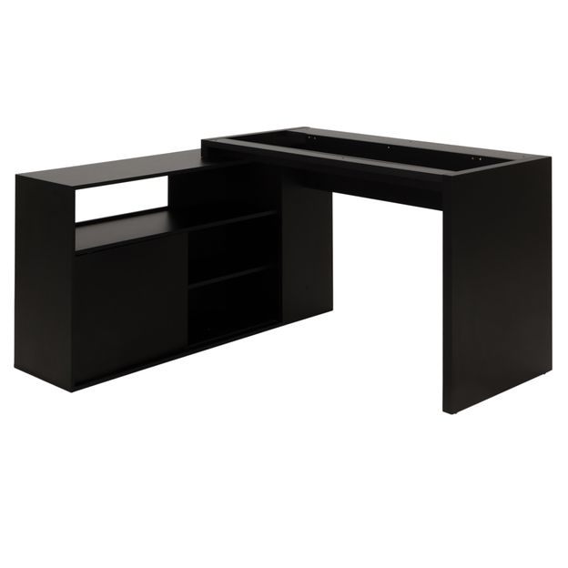 BASE DE MESA COM BALCÃO 1 PORTA 1,40 M X 1,30 M VETRO
