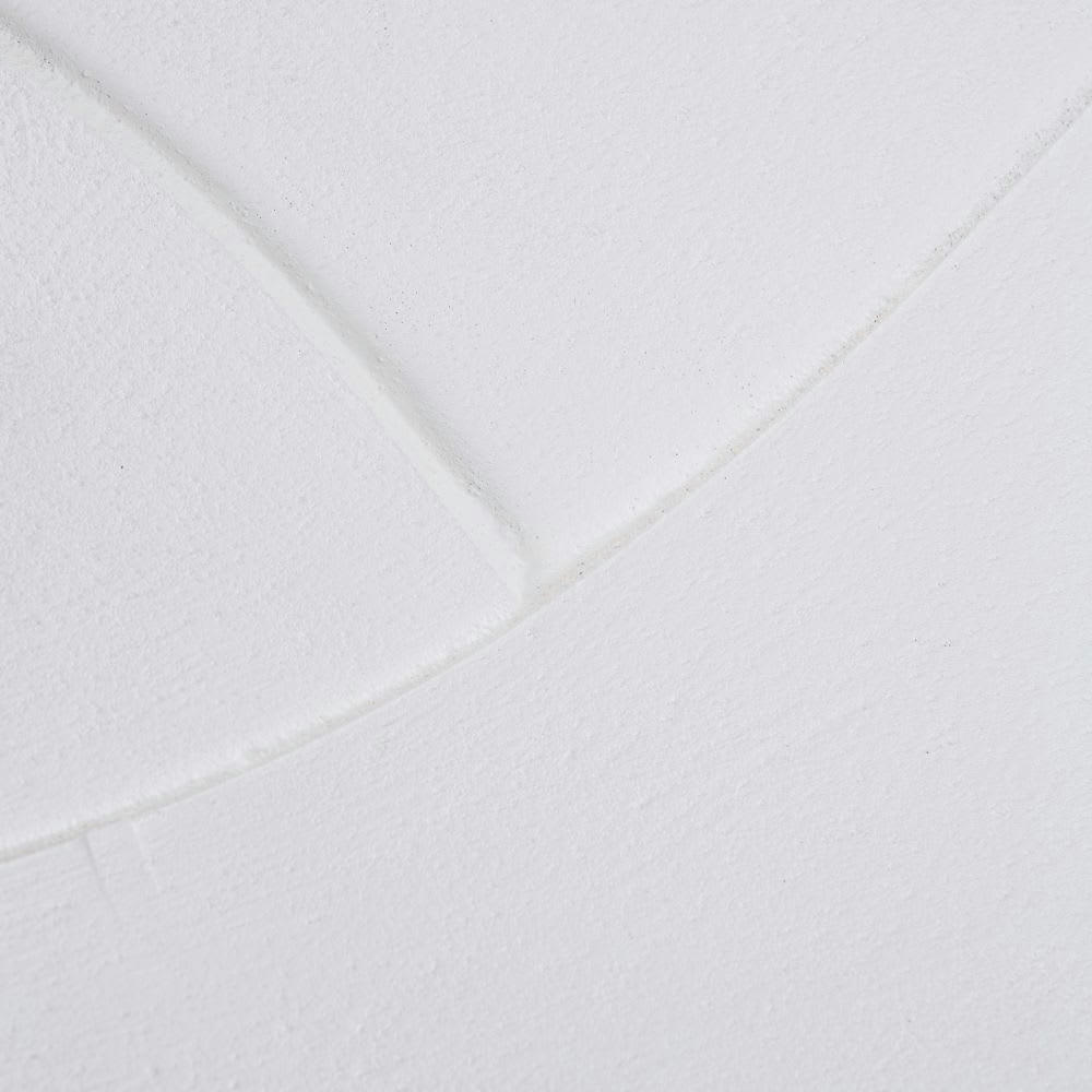 OPUS - Toile peinte blanche 90x110