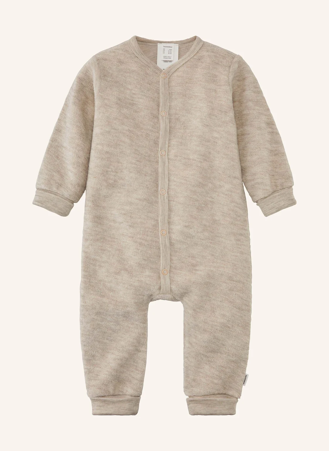 hessnatur hessnatur Wollfrottee Overall aus reiner Bio-Merinowolle