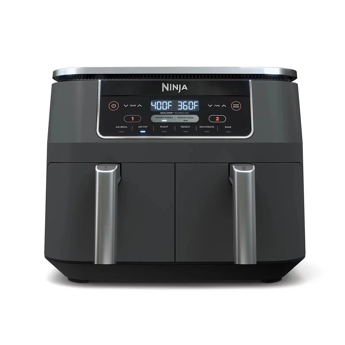 Ninja Foodi 8 qt. Original Dualzone, 2-Basket Air Fryer with 6 Functions