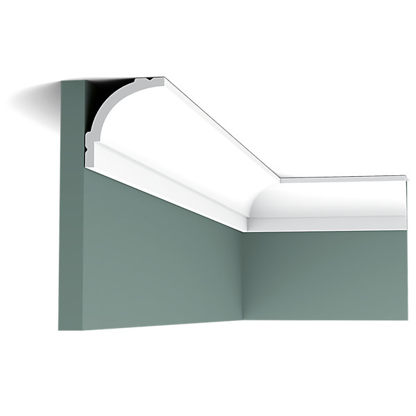 CB525 Corniche plafond Orac Decor - 6,5x6x200cm (h x p x L) - polystyrène Carton complet