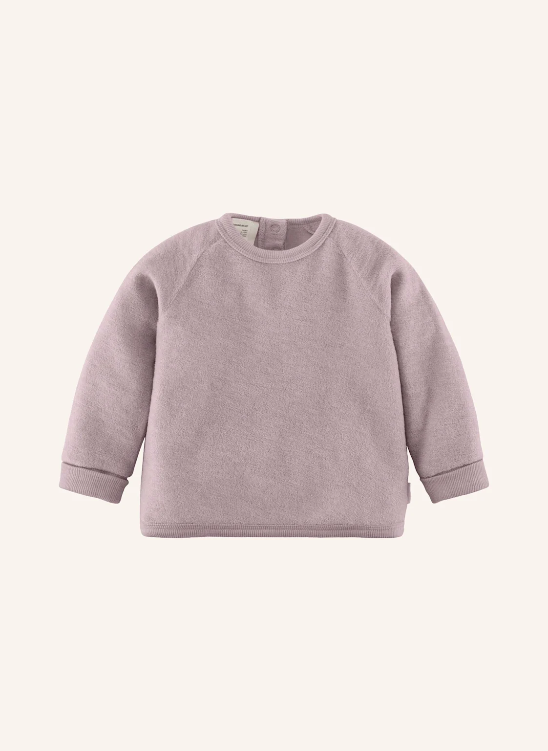 hessnatur hessnatur Wollfrottee Sweatshirt Raglan aus reiner Bio-Merinowolle