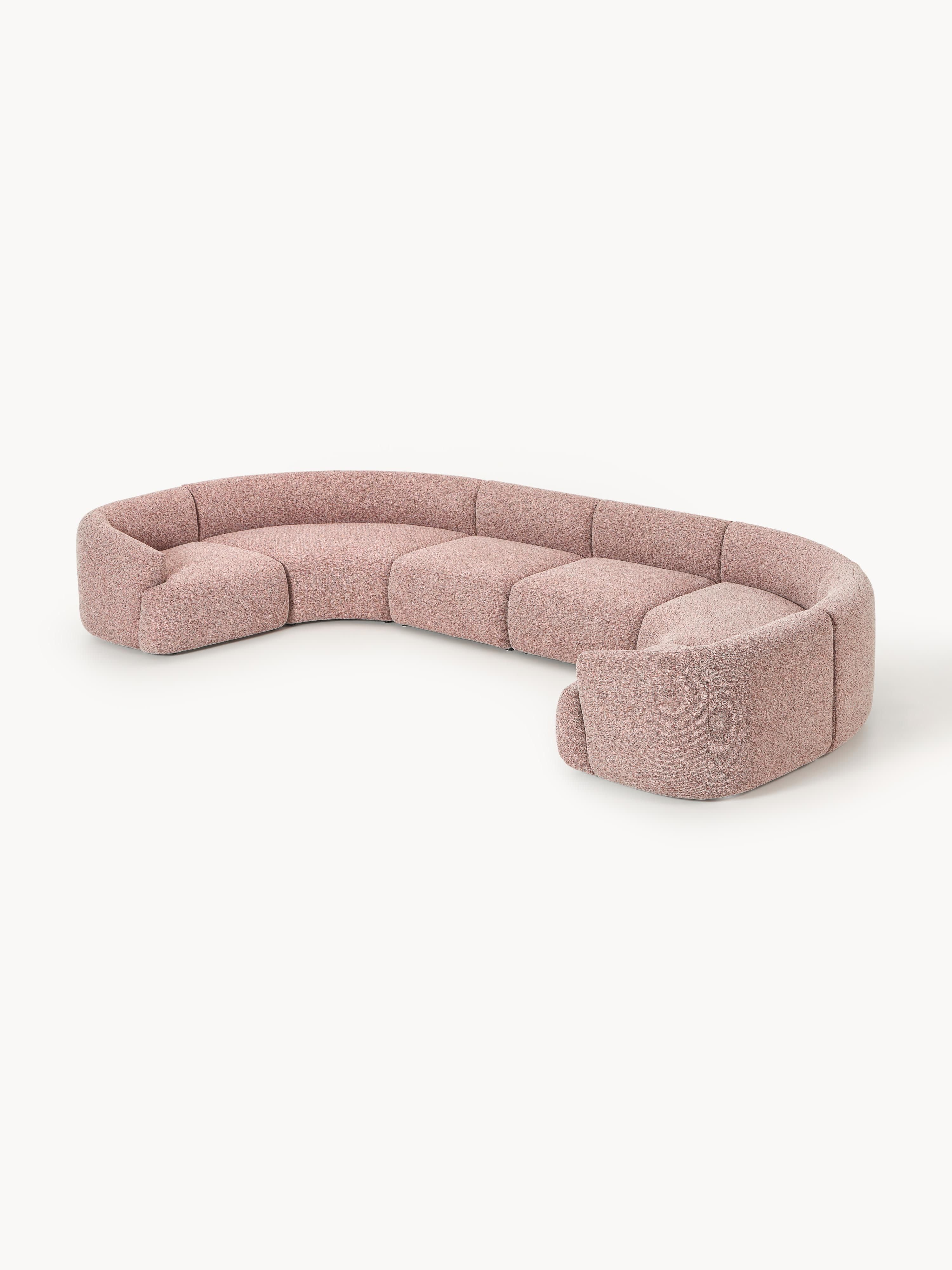 Modulares XL Bouclé-Sofa Sofia
