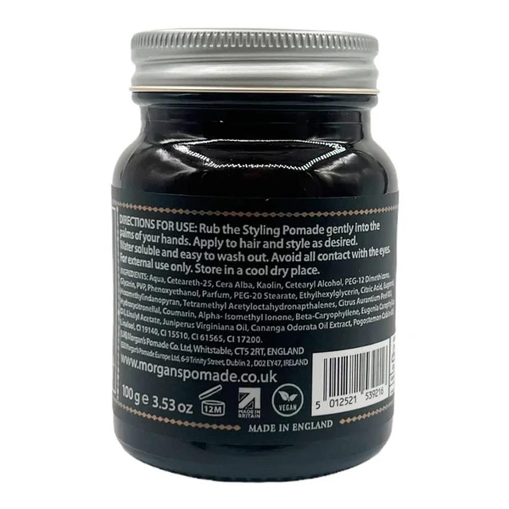 Morgan's Morgan's Bay Rum Matt Low Shine/Firm Hold Pomade 100g