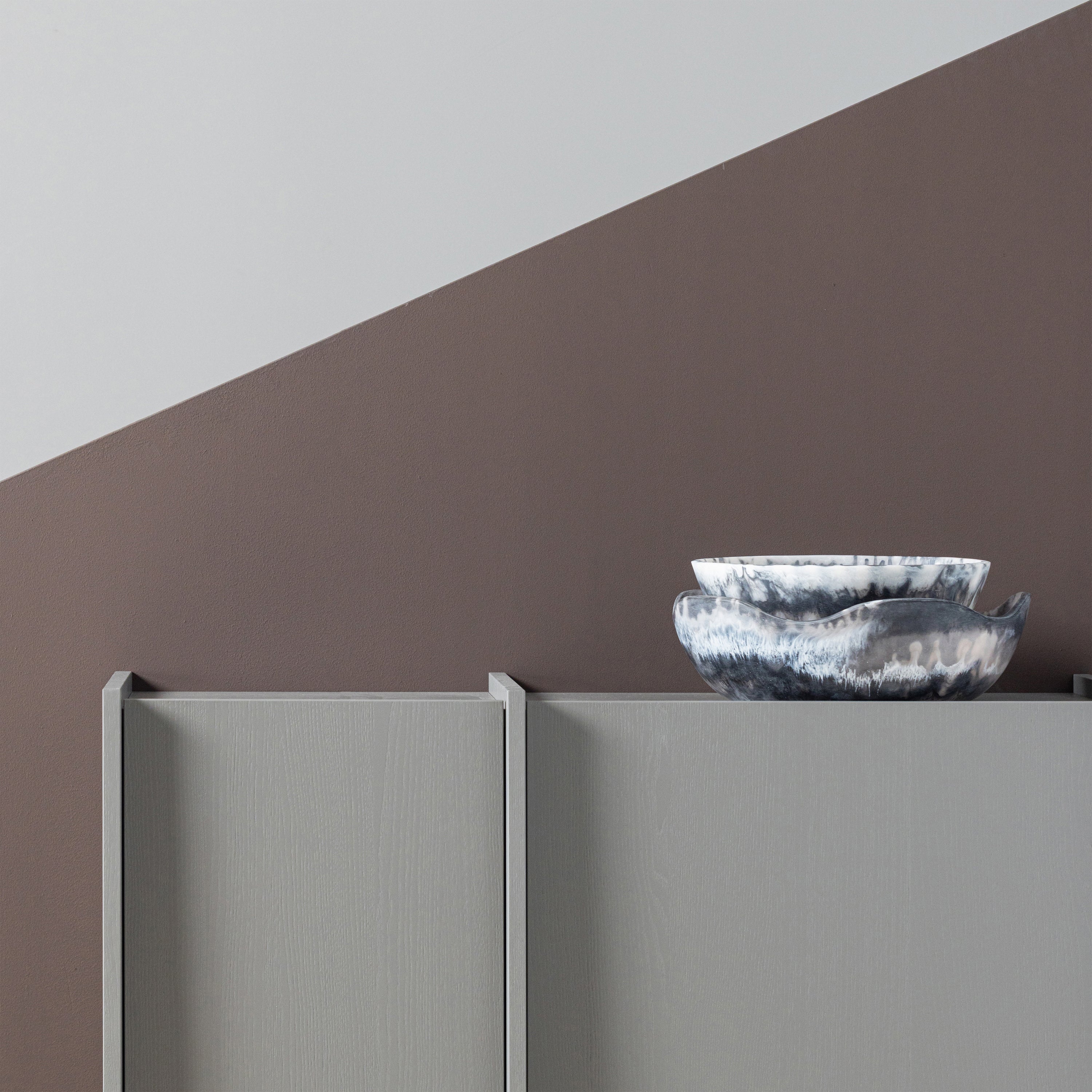 WOOOD Evo Schaal - Zwart Melange