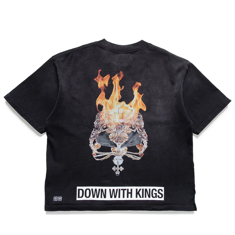 Ksubi Kings Halen Tee - Black Fade