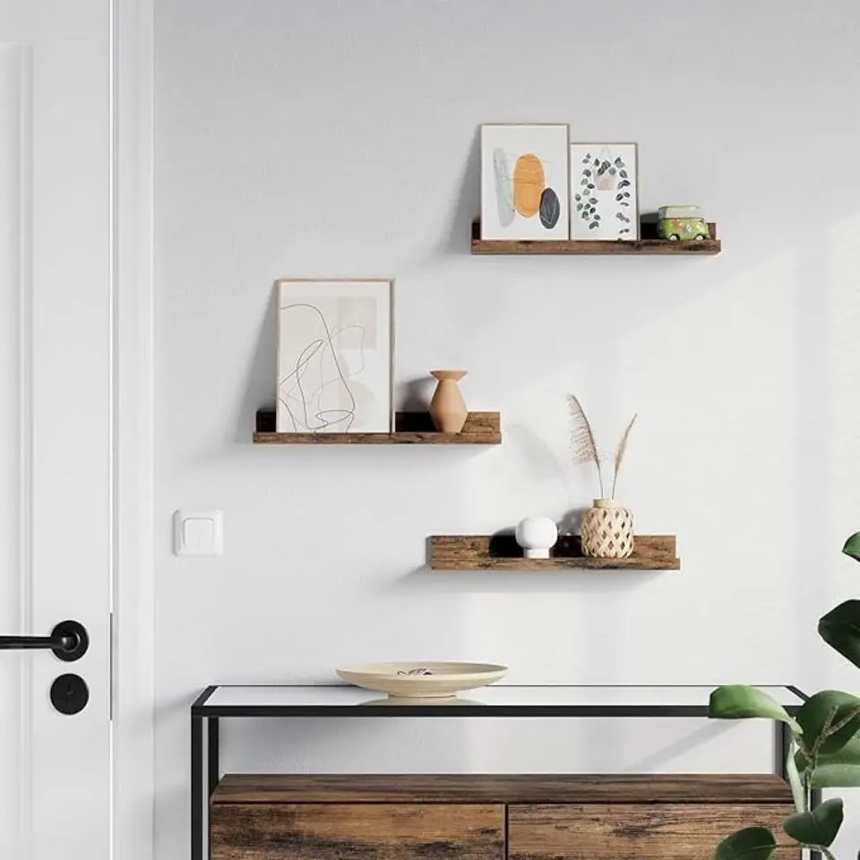 Parya Home wandplanken, set van 3, zwevende planken