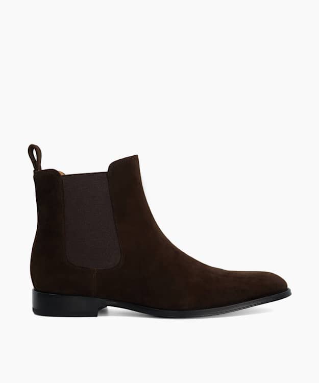Manson Brown - Premium Suede Chelsea Boots