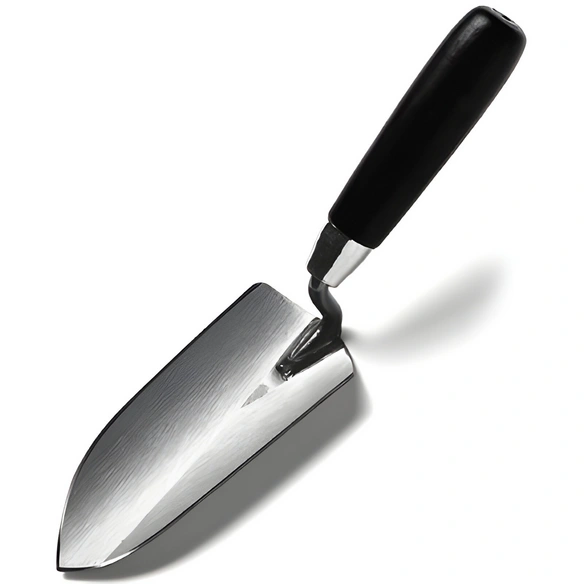 Blumenkelle, Stahl, schwarz