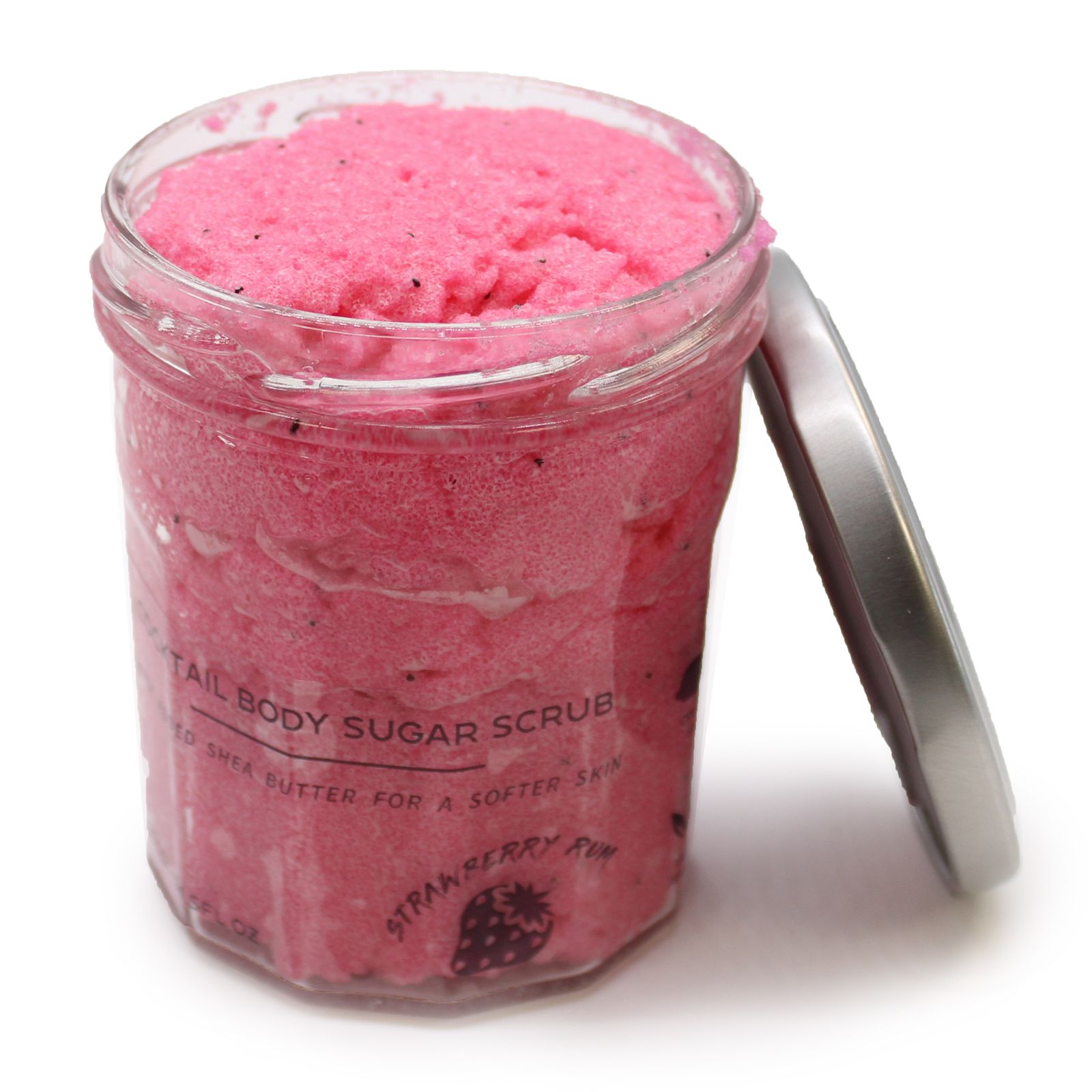 KDMD Fragranced Sugar Body Scrub - Strawberry Rum 300g