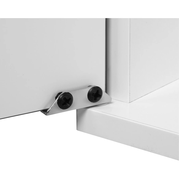 Spiegelschrank, 2-türig, LED, BxH: 60 x 66 cm
