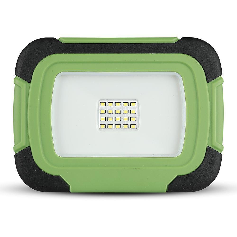 Naświetlacz halogen 11czarno-zielony LED 10W 700lm 4000K IP44 V-TAC