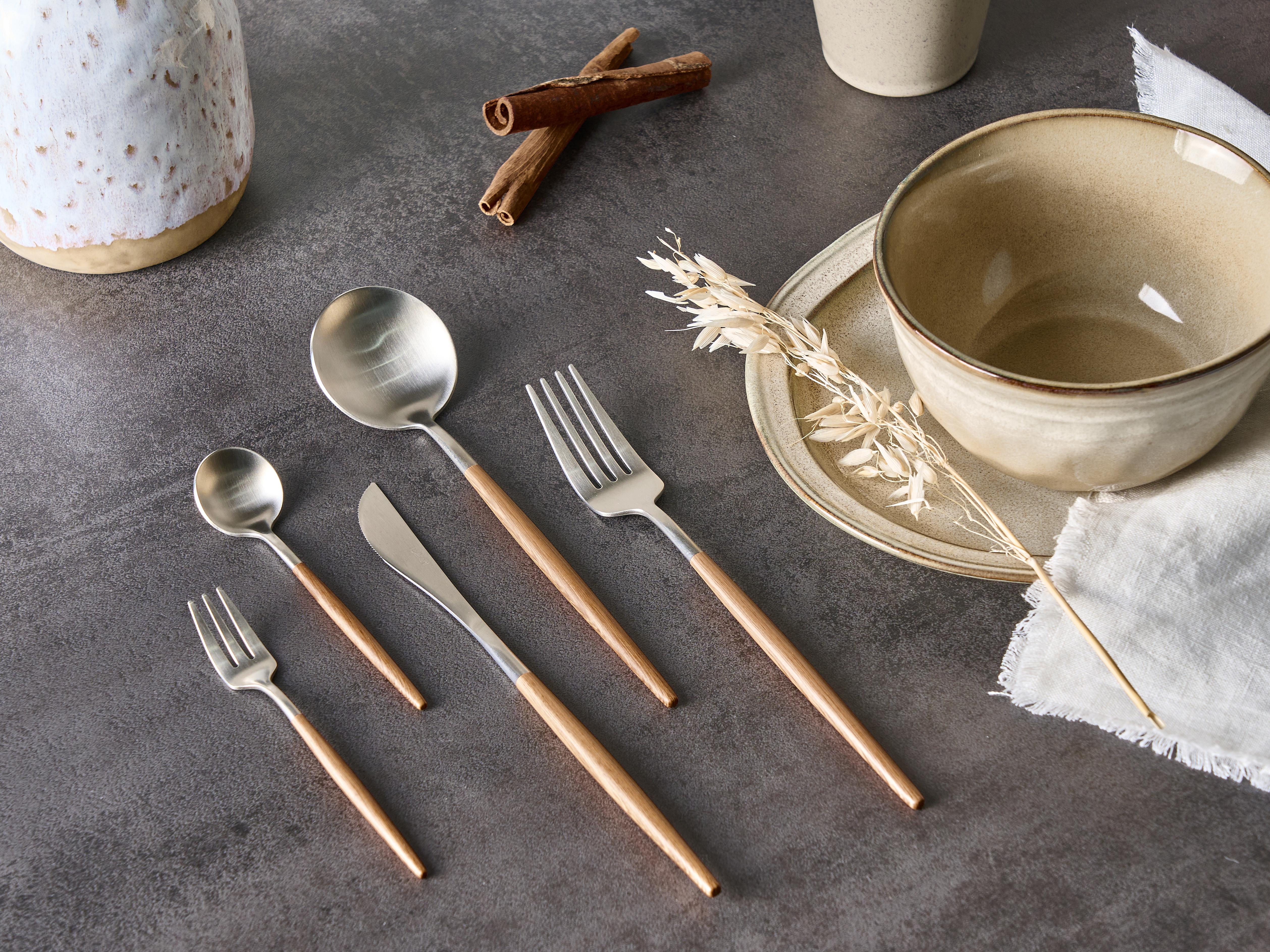 30 Piece Cutlery Set BAVETTE Silver
