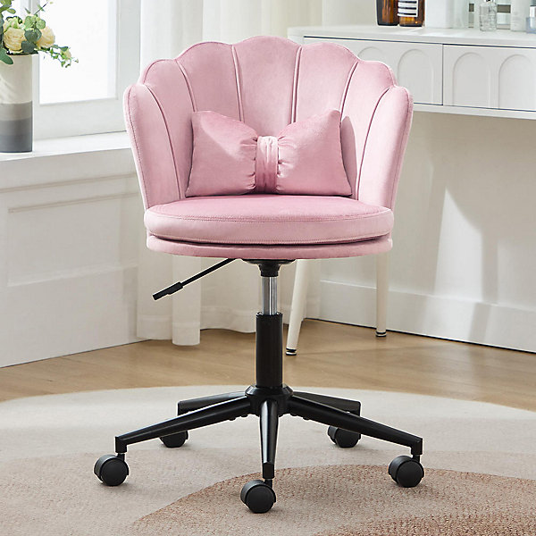 Fauteuil Bureau Dossier Pétale Coussin Papillon Réglable Moelleux Blackcolors