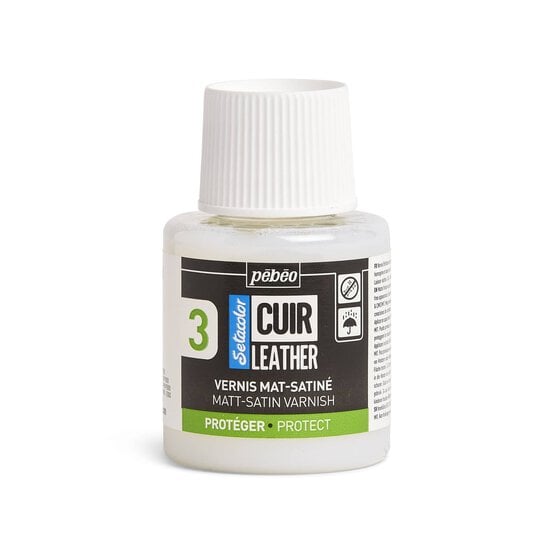 Pebeo Setacolor Matt Satin Leather Varnish 110ml
