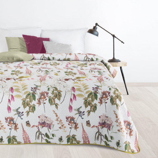 Narzuta ROSA 170x210 Kwiaty Nowoczesny Glamour