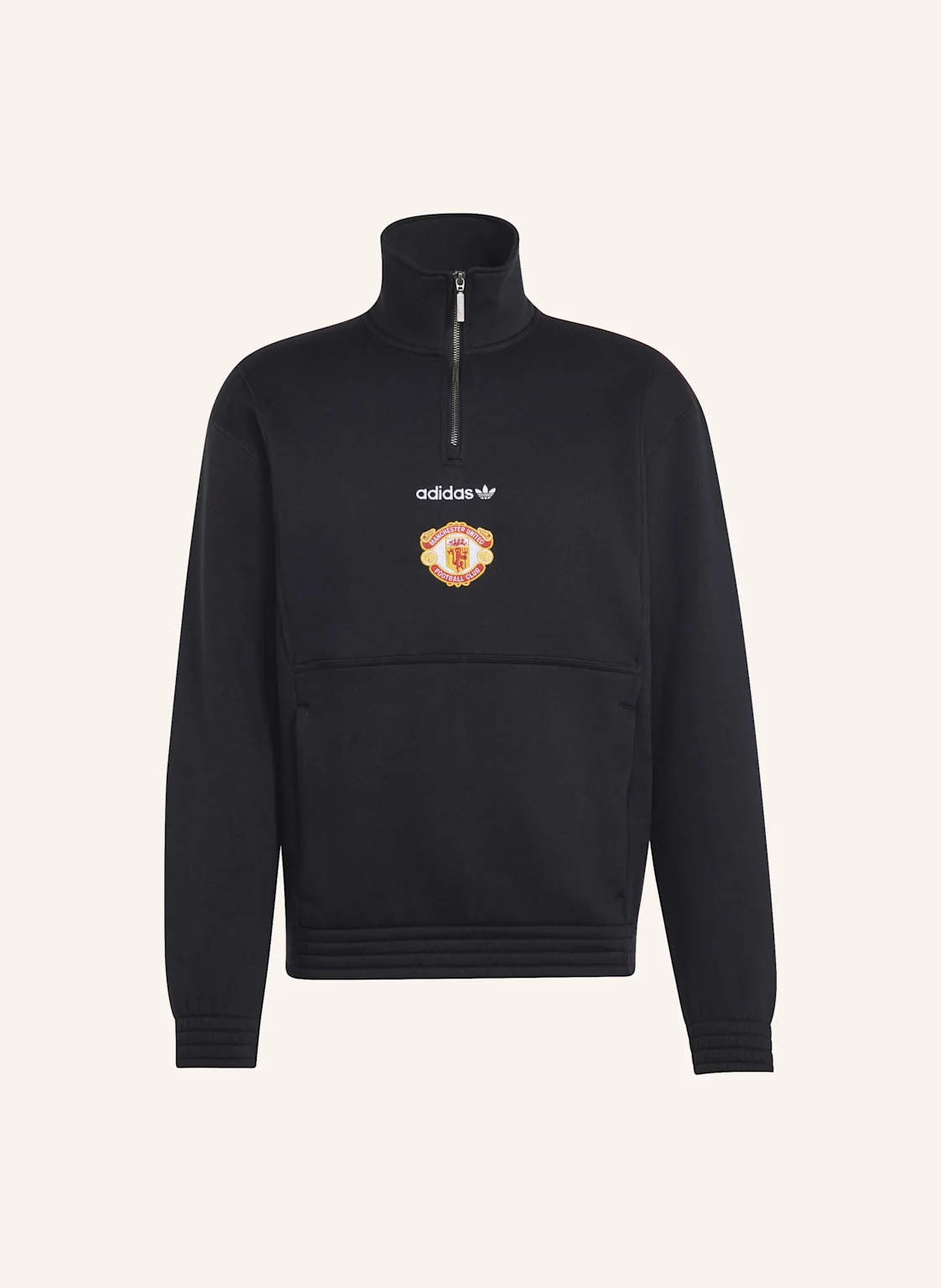 adidas MANCHESTER UNITED EQT OBERTEIL, REISSVERSCHLUSS BIS ZUR BRUST