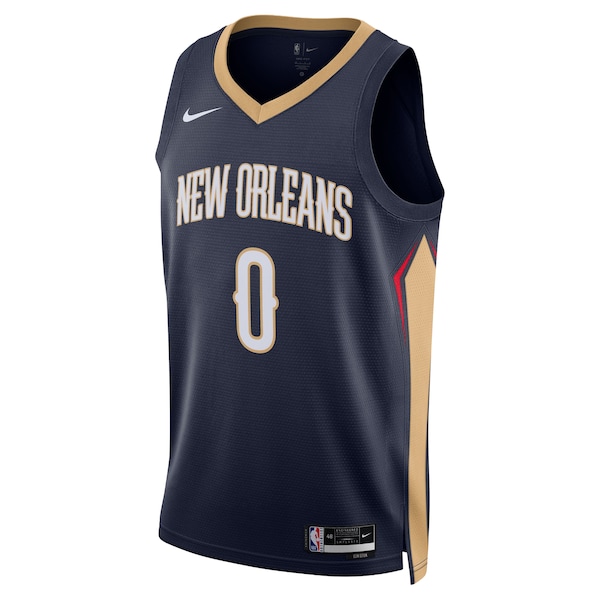 Jeremiah Fears New Orleans Pelicans Nike Unisex Swingman Jersey - Icon Edition - Navy