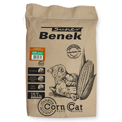 Super Benek Corn Cat Fresh grass