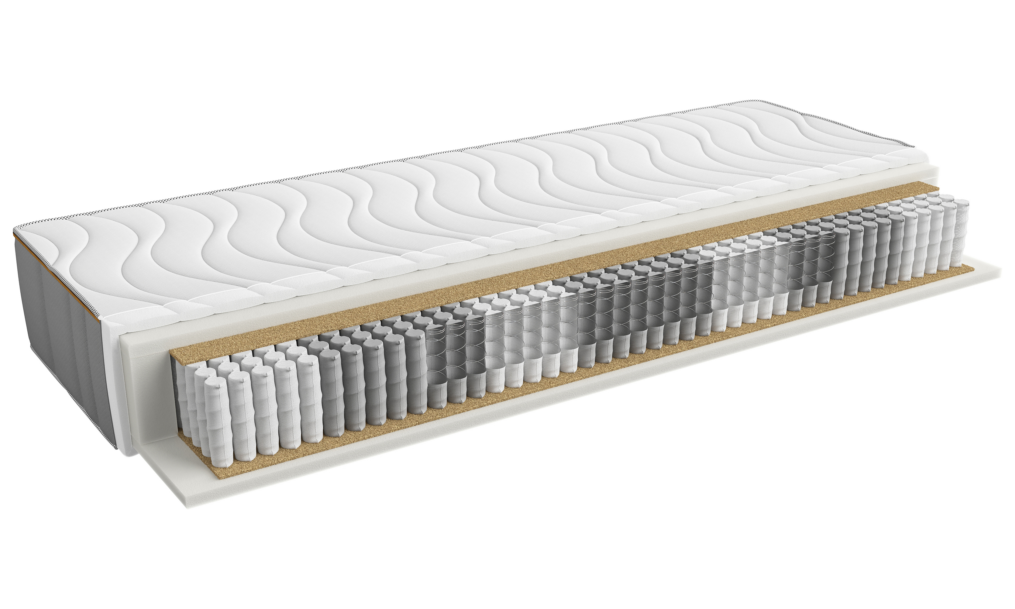 Materac sprężynowy multipocket Fabus 80x200 H3