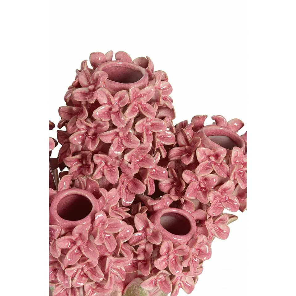 Vaas Flower - Roze - 35x21x28cm