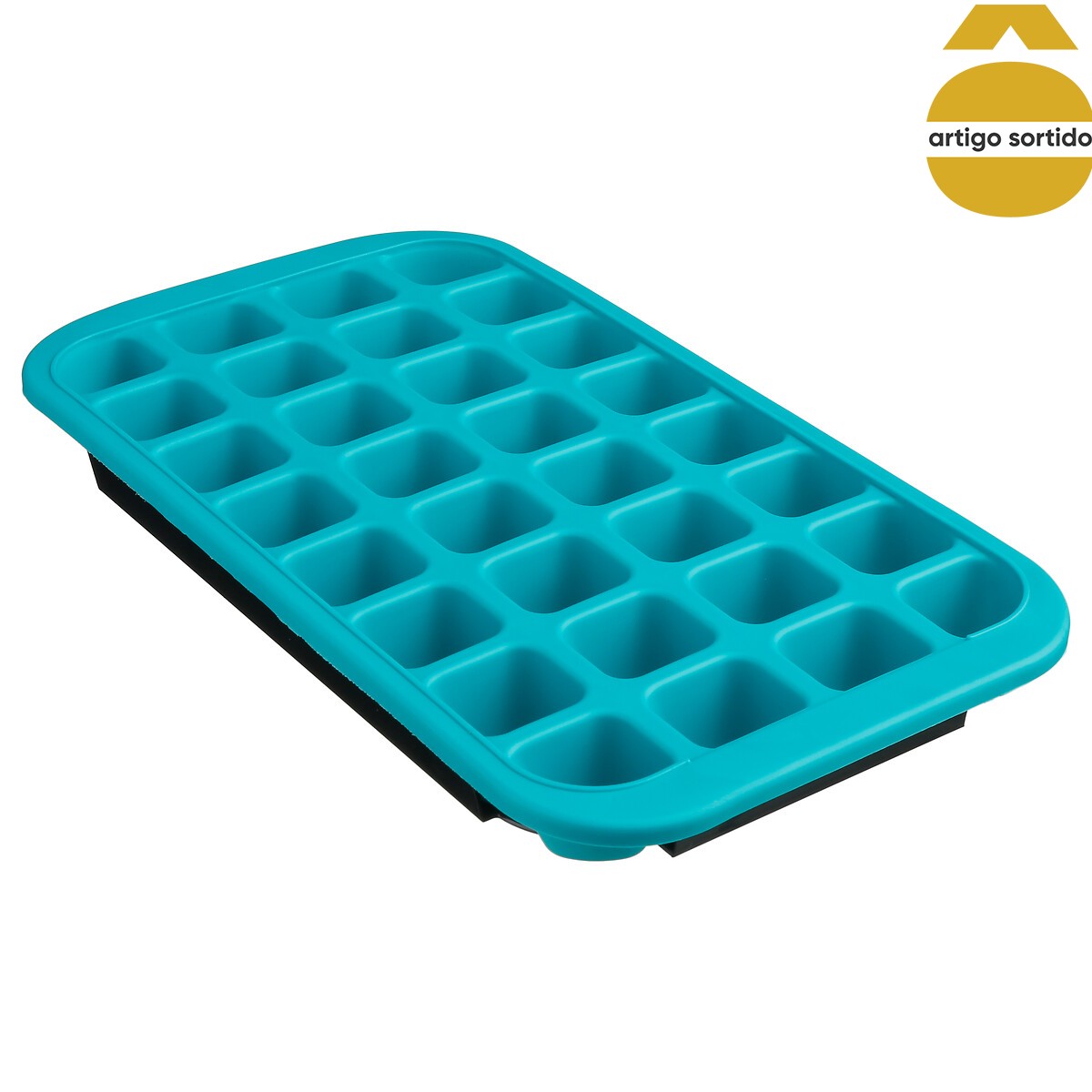 Cuvete de silicone para 32 cubos de gelo