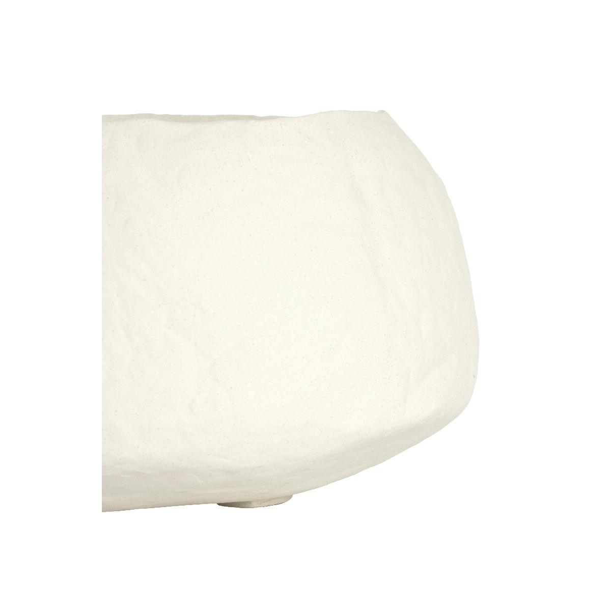 Light & Living - Tingri vaas deco Ø39x21 cm - crème
