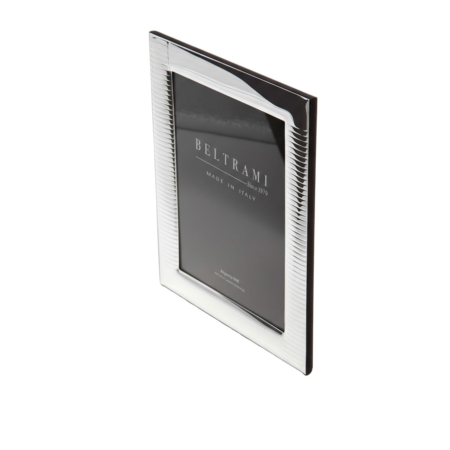 Portafoto linee foto 13x18 cm Beltrami con argento Miro Silver