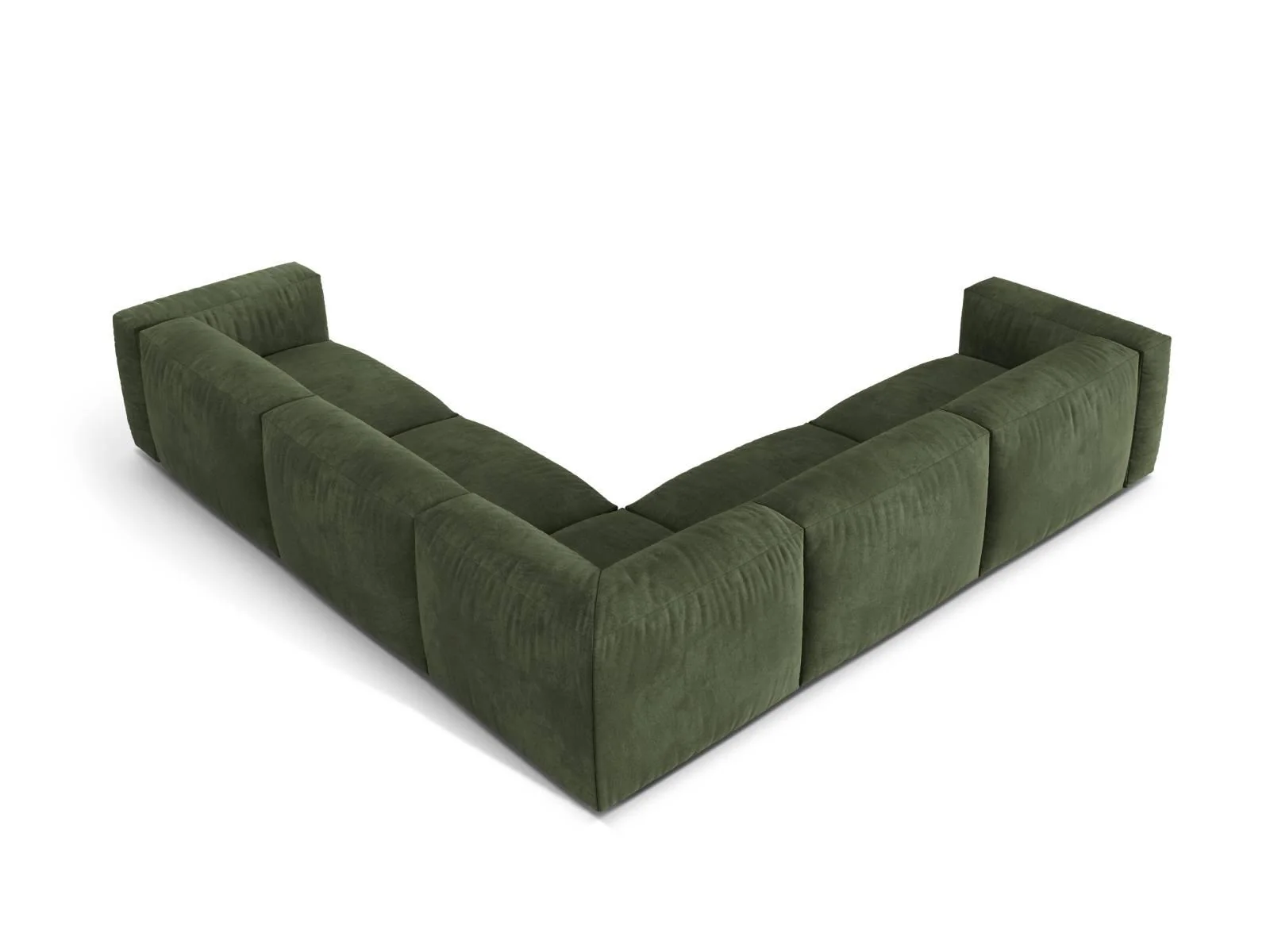 5-zits hoekbank Martina velvet