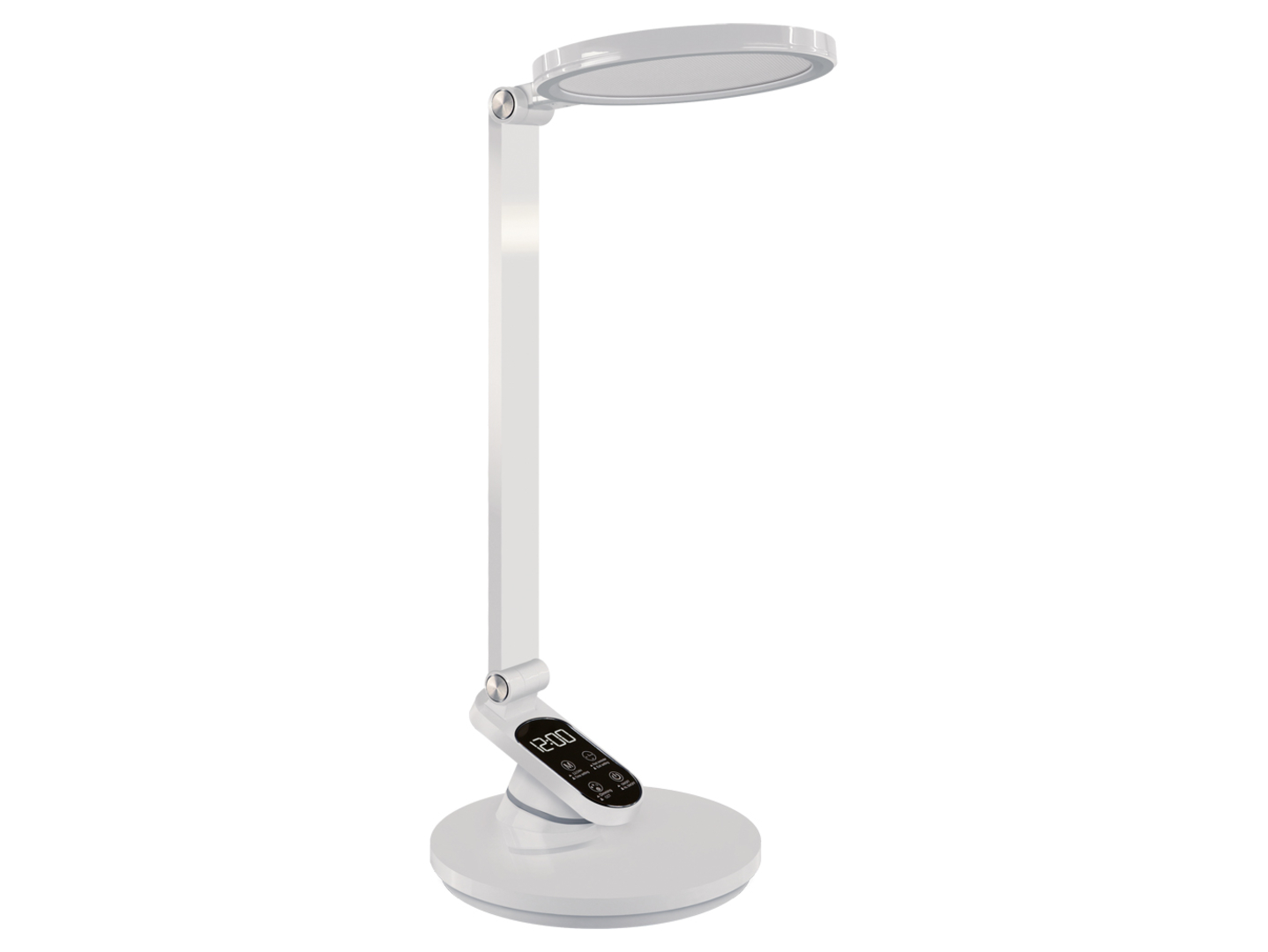 Lampka biurkowa Ragas LED aluminiowa biała