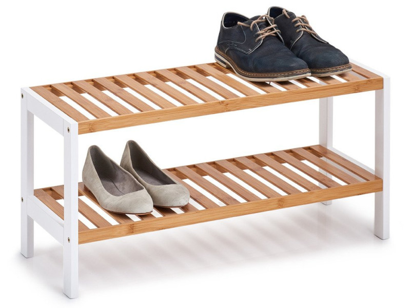 Stojak na buty, bambusowa półka, kompaktowa szafka na buty