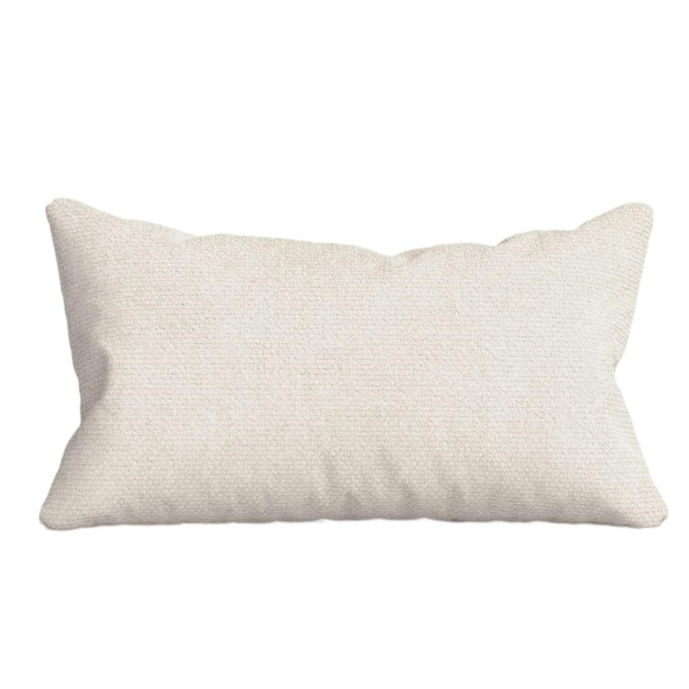 ENZO - Coussin rectangulaire 60 x 30 cm couleur beige