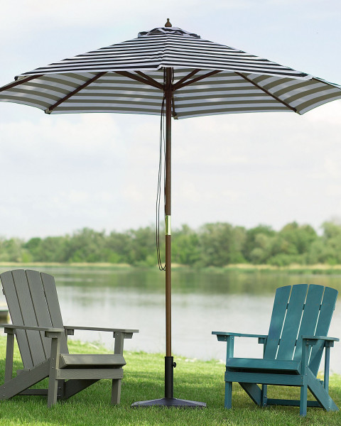 Parasol ogrodowy 260 cm FERENTILLO Czarny