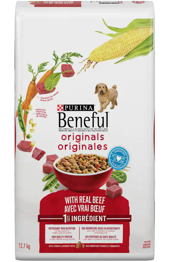 Purina Beneful® Originals Beef Adult Dry Dog Food, 12.7-kg