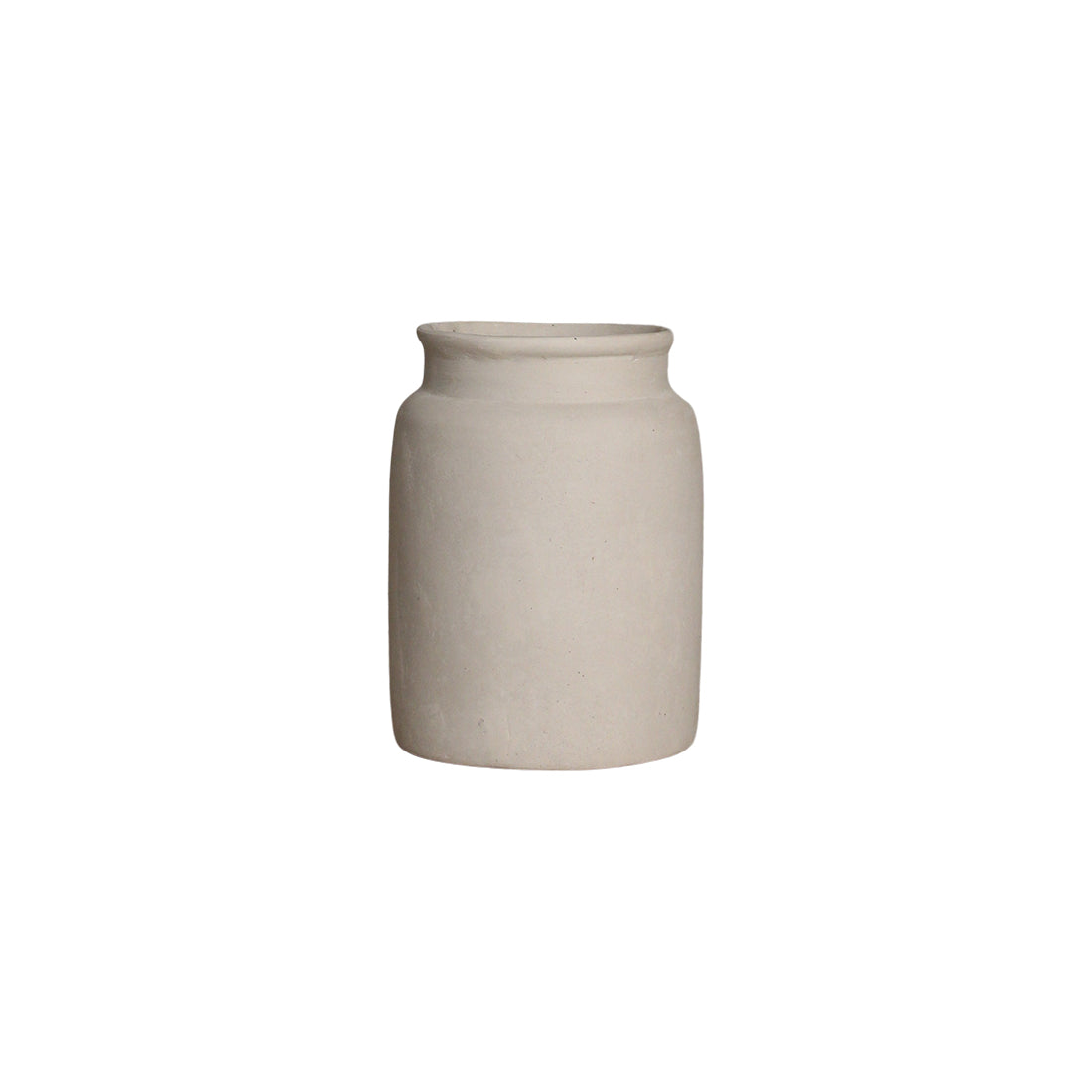 Raw materials vaas Chalk Mandore M - 22x22x31 cm - créme