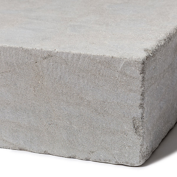 Margelle de piscine Pierre de l'Atlas Gris 100x35x15 cm Bord Droit (à l'unité) - RO'MA NATURE