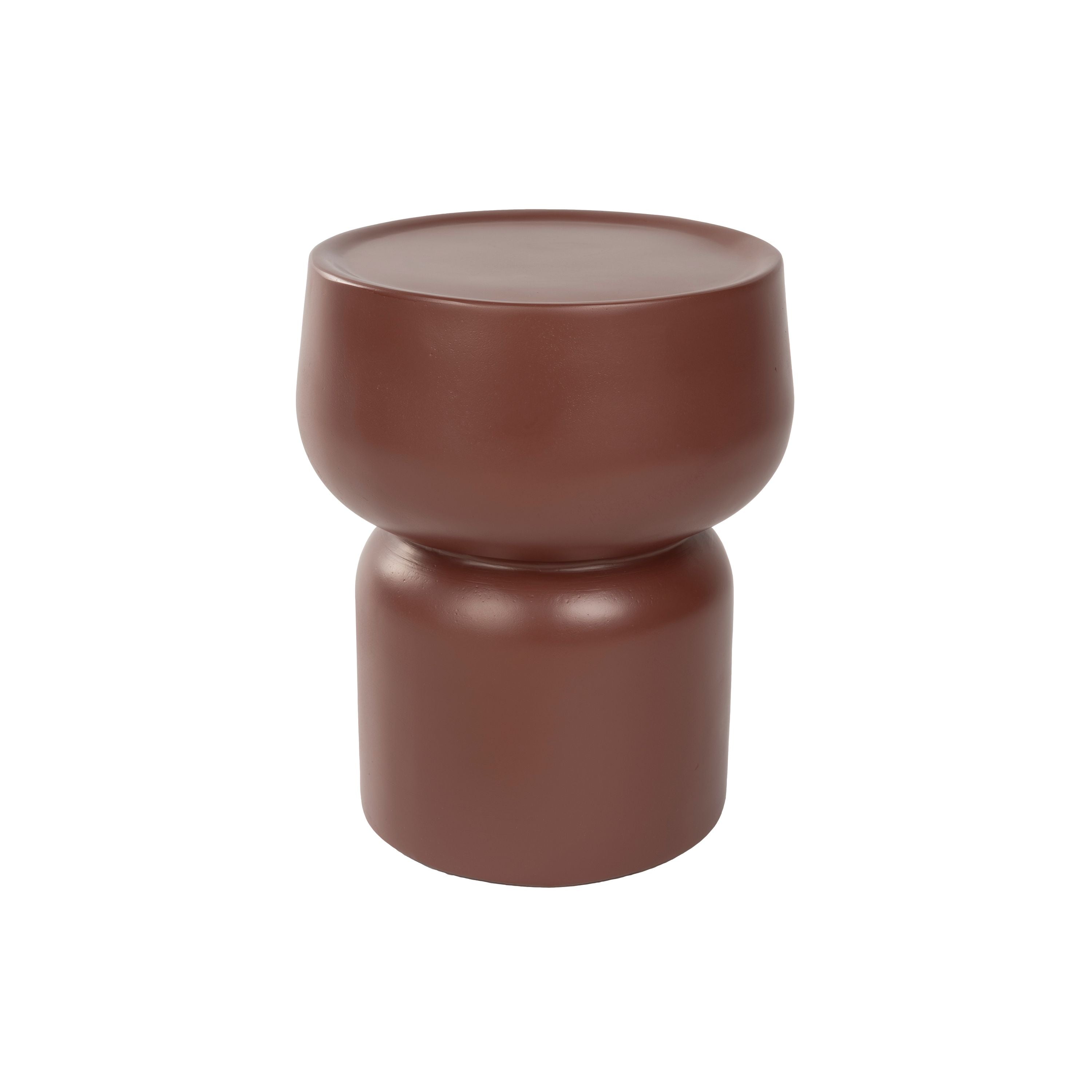 Housecraft Living Eline Bijzettafel Rond 30 cm Terracotta