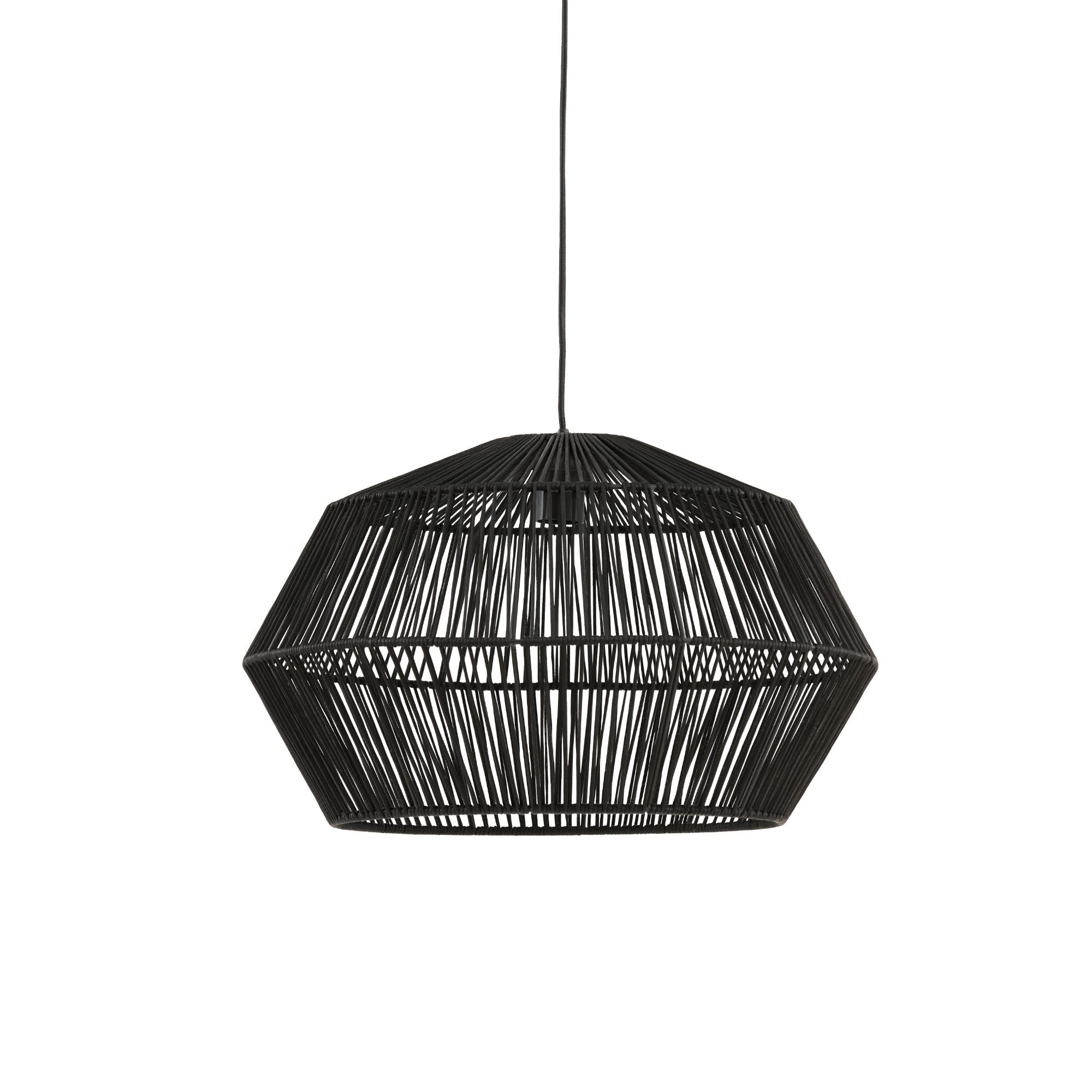 Light & Living Hanglamp Deya - Zwart - Ø49cm