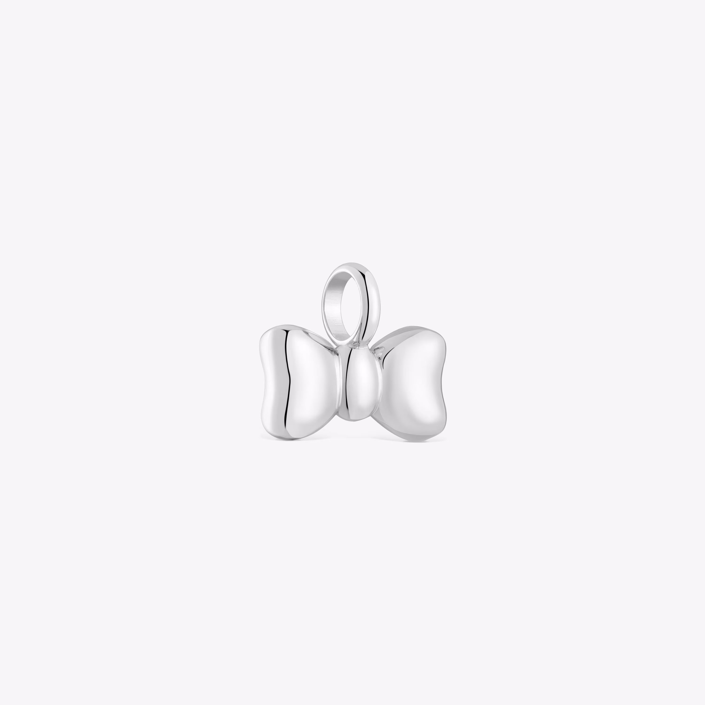 Colgante lazo anilla de plata 15 mm TOUS Ribbon
