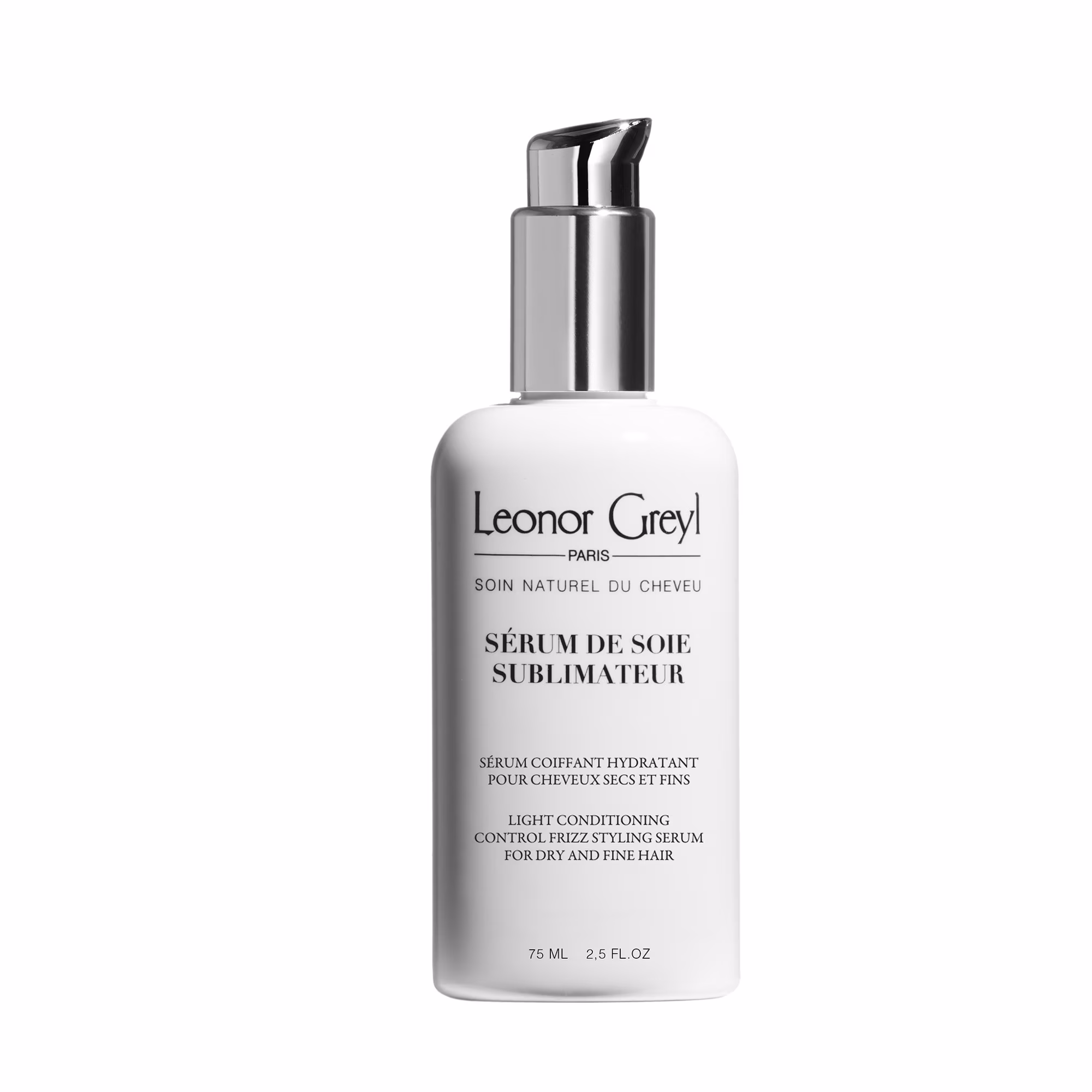 SÉRUM DE SOIE SUBLIMATEURSérum coiffant hydratant pour cheveux secs et fins