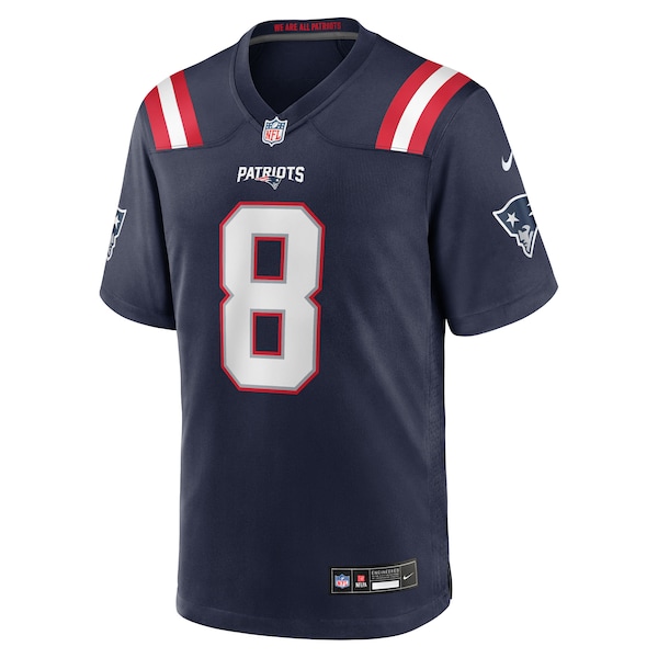 Stefon Diggs New England Patriots Nike Game Jersey - Navy