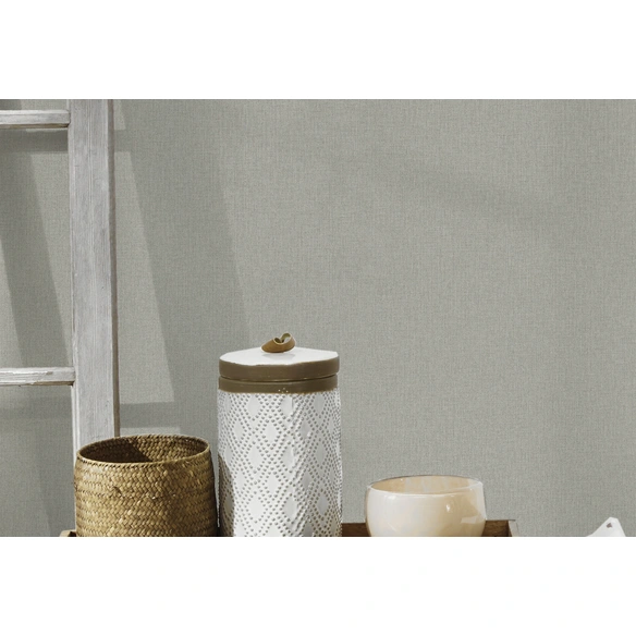 Vliestapete »Hygge «, taupe, strukturiert, für Feuchträume geeignet