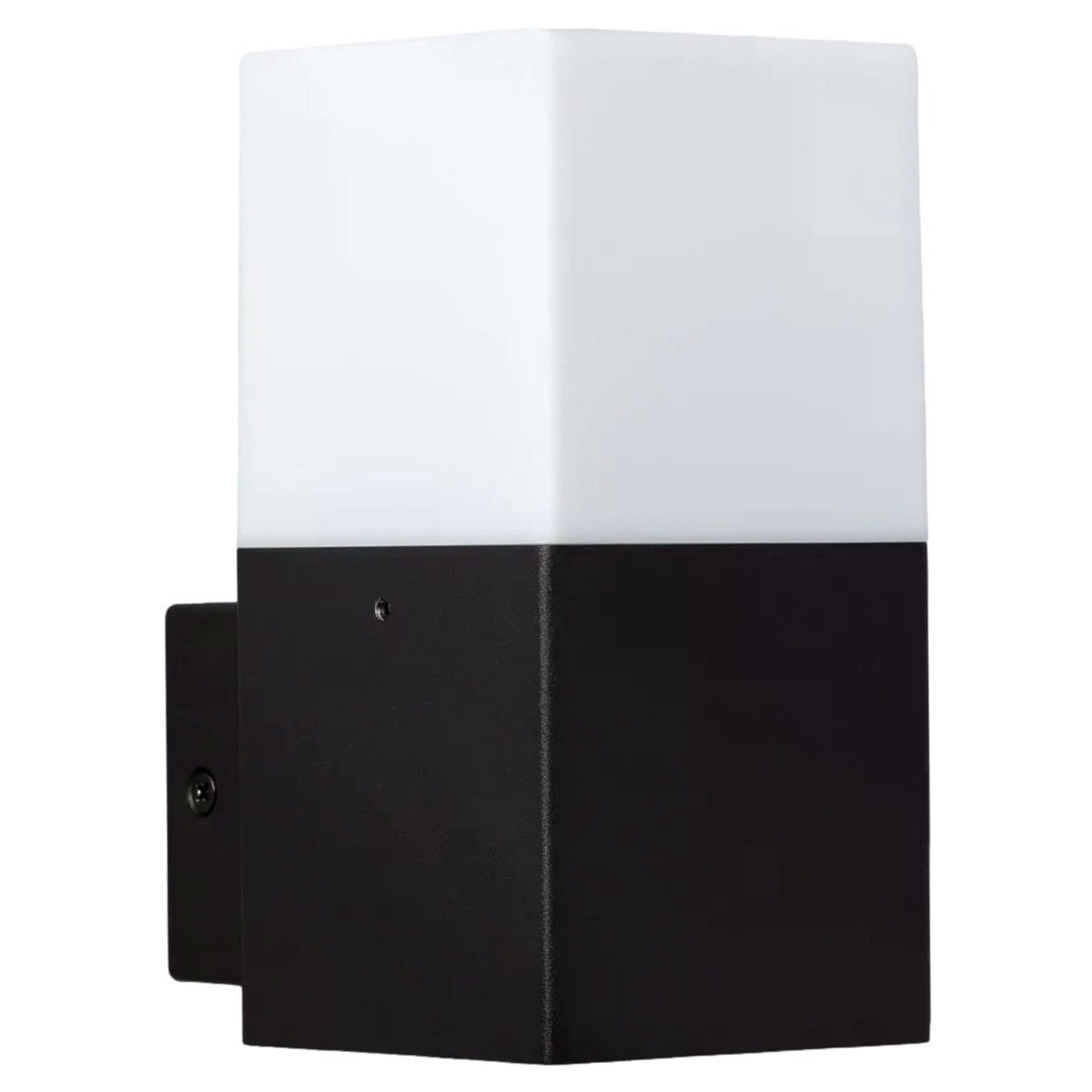 Kinkiet zewnętrznyczarno-biały Nicolo 1xE27x40W IP54 Abruzzo