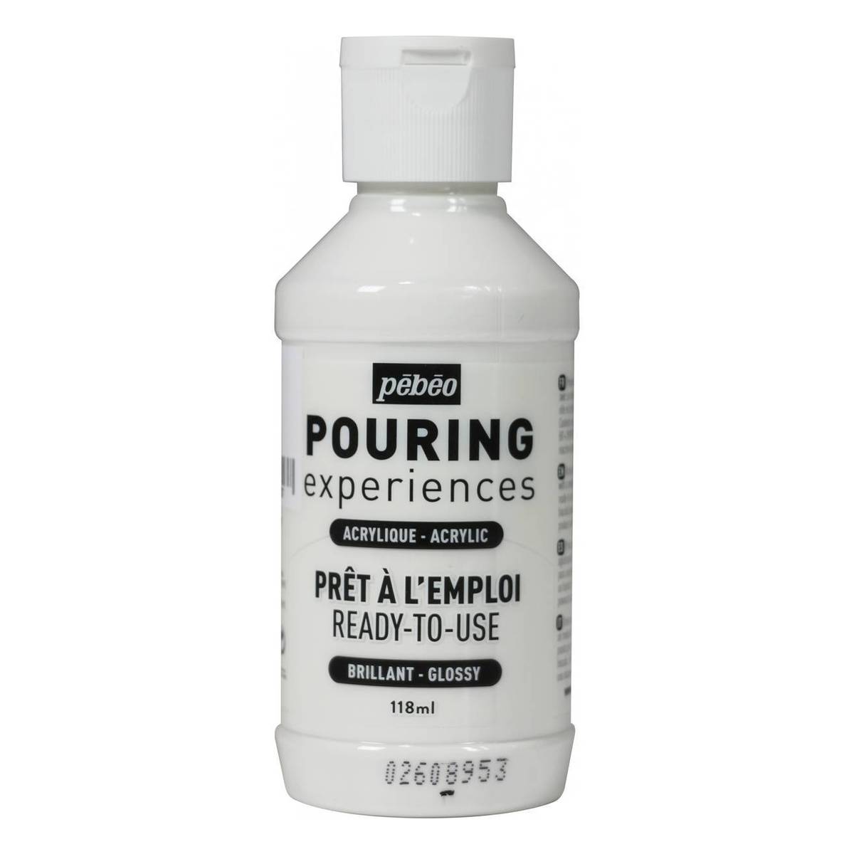 Pebeo Titanium White Pouring Experiences Acrylic 118ml