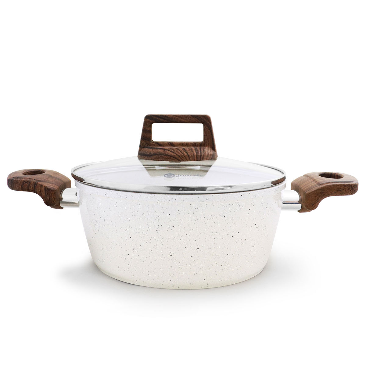 Caçarola STONEBRIGHT com tampa de vidro 20cm