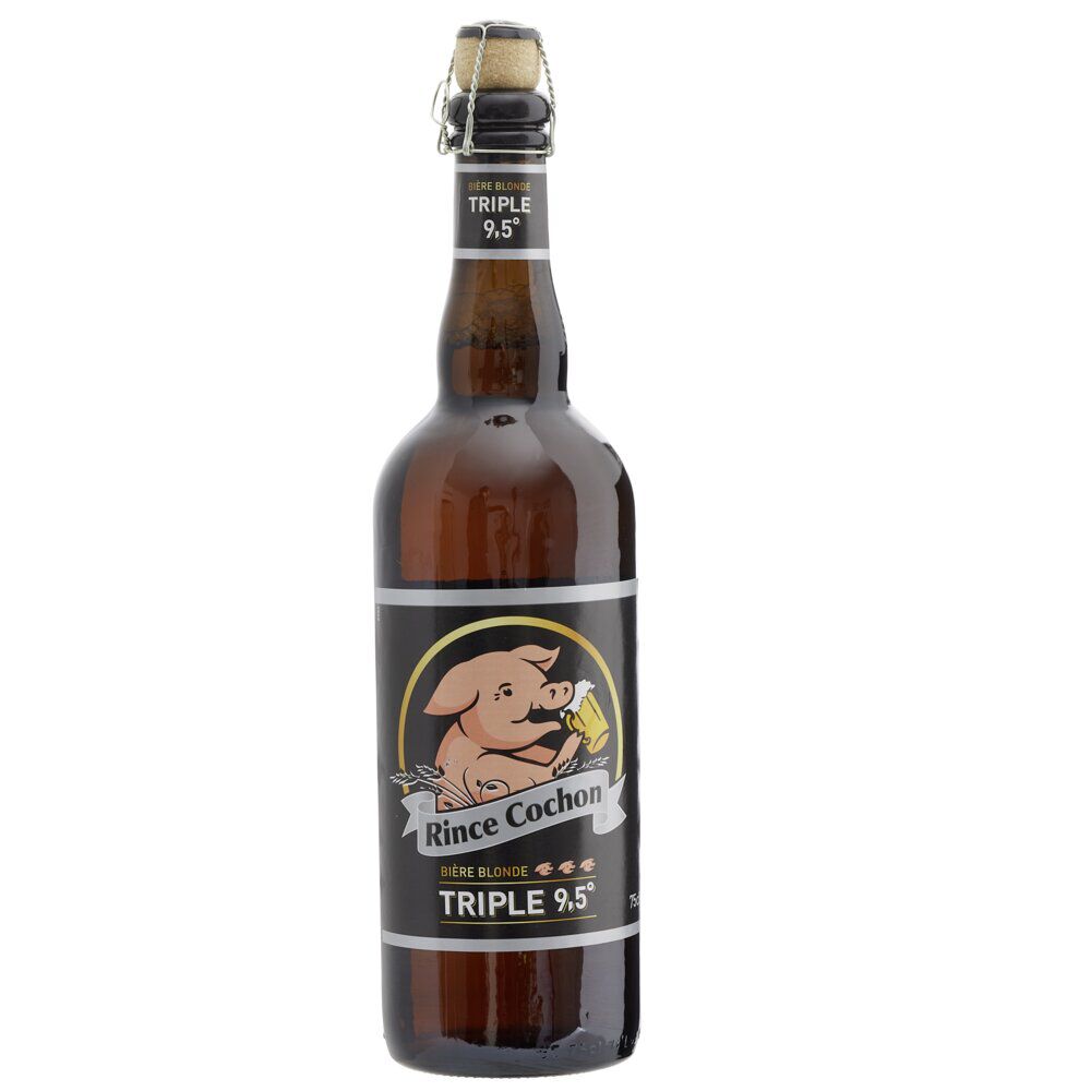 Bière blonde Rince Cochon triple 9,5% vol. 75cl