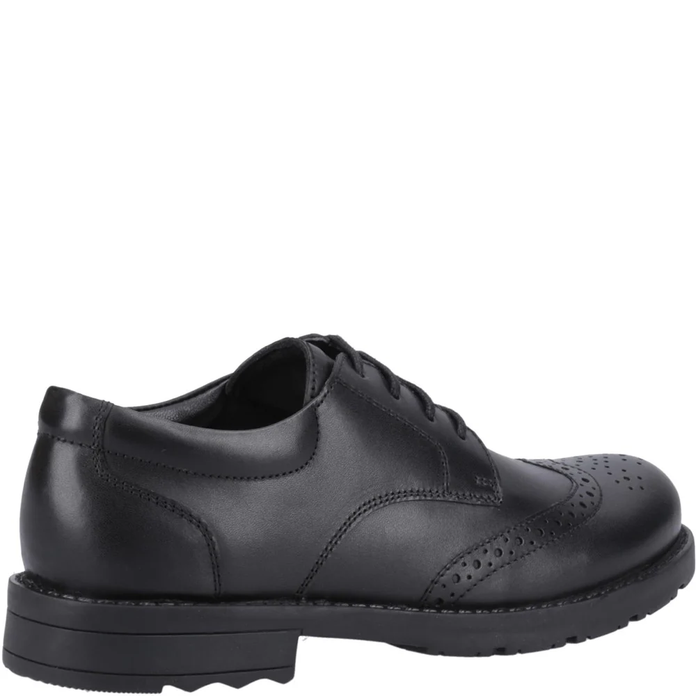 Hush Puppies Brian XL Senior School Shoes